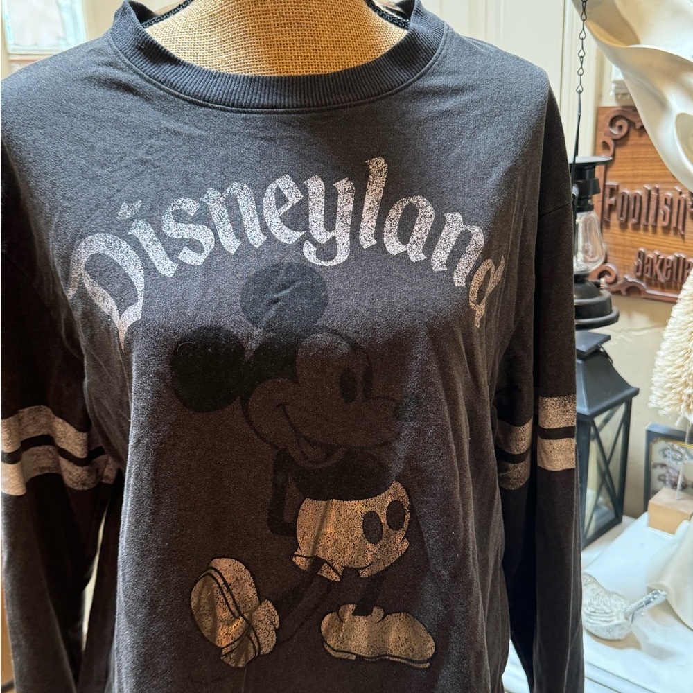 Disney Mickey Sweatshirt Crop Top